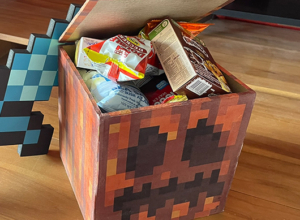 minecraft halloween pumpkin