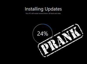 Fake Windows and macOS Updating Screen Prank
