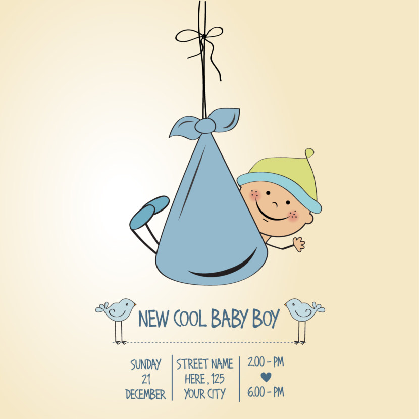 Baby Shower Invitation Template