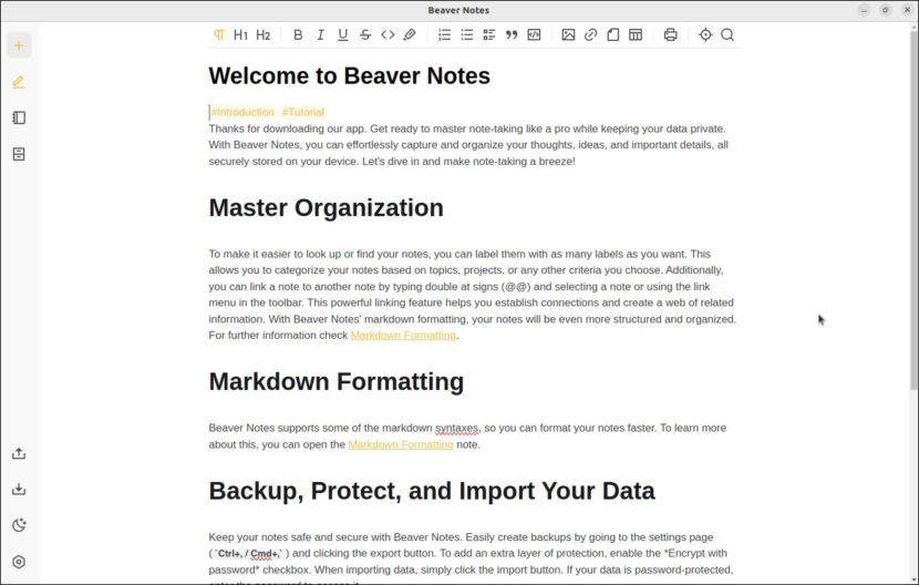 Beaver Notes